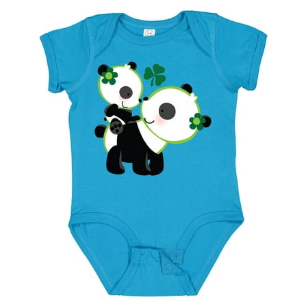

Inktastic Irish Panda Mom and Cub St Patricks Day Gift Baby Boy or Baby Girl Bodysuit