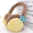 thumbnail image 3 of TELOLY Ear Muffs for Winter Women,Cartoon Design Ear Muffs for Kids,Comfortable and Warm Earmuffs for Women Winter,Pineapple, 3 of 3