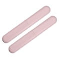thumbnail image 1 of 2uds, Viaje Dientes Cepillo Soportes Estuche, Rosa, 8.07''x1.22''x0.83'', 1 of 7