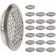 thumbnail image 1 of 53mm Stainless Steel Air Vent Louvers for Ventilation, Pack of 20, 1 of 5