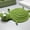 #A005 Green, variant on Animal Crochet Coasters – Funny Handmade Woven Cup Mats, Heat Insulation Table Protector for Coffee Tea Water Mugs, Great for Office Party Housewarming, Teacher Mom Daughter Gift