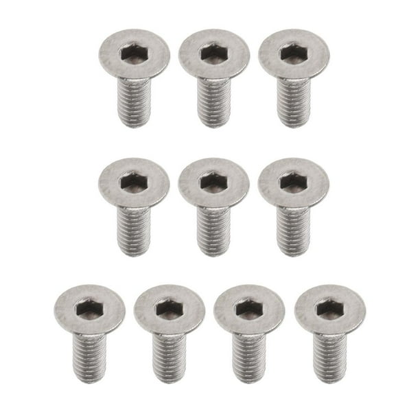 Tornillos de cabeza hueca hexagonal M3 de 10 mm, 6 mm, 8 mm, 10 mm, 12 mm y 15 mm M3 x 10 mm