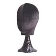 thumbnail image 4 of Soporte de exhibición Yinane para cabeza de maniquí con Base Estante para sombrero Cabeza negra, 4 of 8