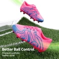 thumbnail image 3 of BURUDANI Kids Girls & Boys Cleats Soccer Shoes Athletic Low Top Kids Soccer Shoes, 3 of 6