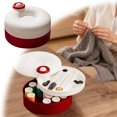 thumbnail image 2 of TIELUTT Rotating Knitting compatible with Machines 40 Needle Circular Knitting Needles Size 6 Knitting Needles Set Circular Interchangeable Knitting compatible with Machines for Blankets Arm Knitting, 2 of 6