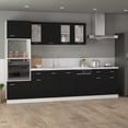 thumbnail image 2 of vidaXL Drawer Bottom Cabinet Black 80x46x81.5 cm Engineered Wood, 2 of 5