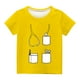 thumbnail image 3 of Niño Pequeño Camisa de Pascua Chico Manga Corta Camiseta Gráfica Cuello Redondo Crop Top para 3-14 Años Niñas Y Chico, 3 of 6