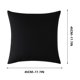 thumbnail image 3 of Cubiertas de Almohada Tirar 2Pcs Al Aire Libre Impermeable Almohada Cubierta, 45x45cm Moderno Color Sólido Cojín Respaldo Al Aire Libre Cubiertas de Almohada, 3 of 5