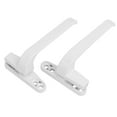 thumbnail image 3 of Unique Bargains Pair Aluminum Alloy Casement Window Locking Handgrip Right and Left Handle White, 3 of 5
