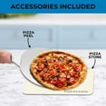 thumbnail image 2 of Kenmore 12" Indoor Electric Pizza Oven, 5-in-1 Touch Presets, Stainless Steel, Pizza Peel & Stone, 750°F, Countertop Pizza Maker, 2 of 8