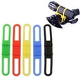thumbnail image 3 of 6PCS Silicone Band Phone Flashlight Holder Strap Light Bandages Fixing Elastic red, 3 of 9
