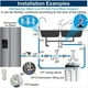 thumbnail image 3 of Kit de Tubería de Agua para Refrigerador de 10 M, Tubo de Suministro de Agua y Conectores para Refrigerador con Conexión Rápida., 3 of 5