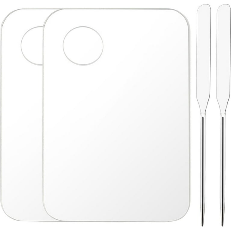 Large Rectangular Mixing Palette and Spatula Value Set