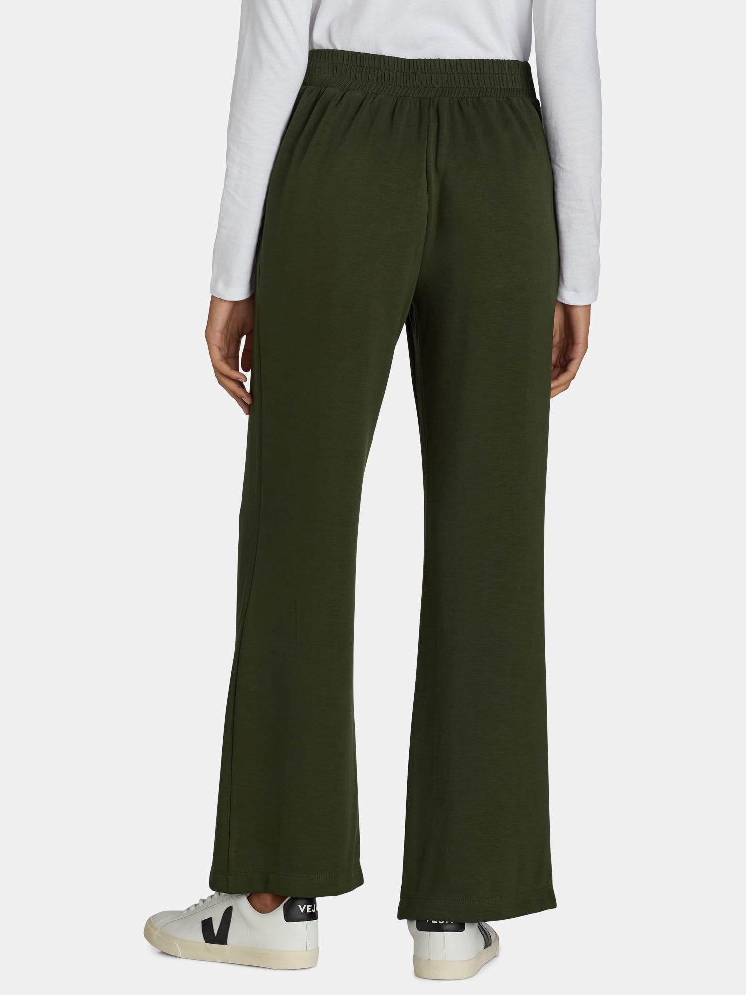 Scoop Women’s and Women’s Plus Ultimate Scubaknit Seamed Sweatpants, Sizes XS-4X