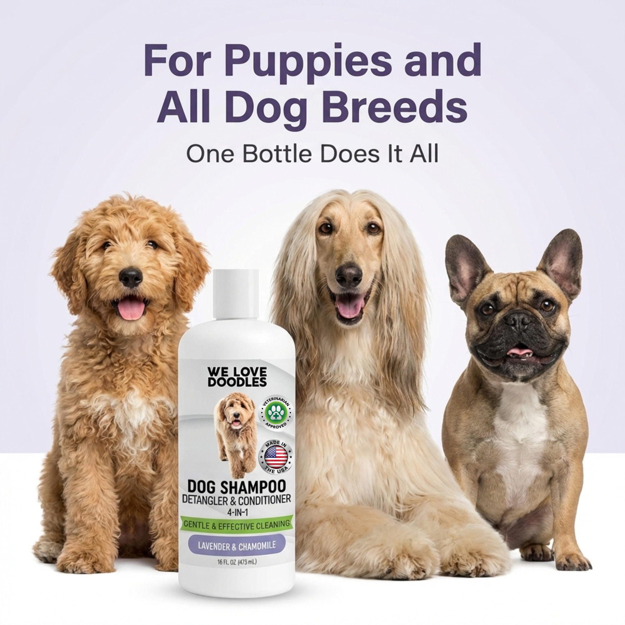 We Love Doodles 4-in-1 Organic Dog Shampoo photo 4