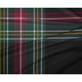 thumbnail image 4 of oneOone Polyester Lycra Fabric Tartan Check Printed Fabric 1 Yard 56 Inch Wide, 4 of 4