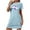 Blue3, variant on biudgviw Valentines Day Women's Nightgown Short Sleeve Nightshirts Heart Print Casual Crewneck Sleep Dress Loose Lightweight Sleepwear