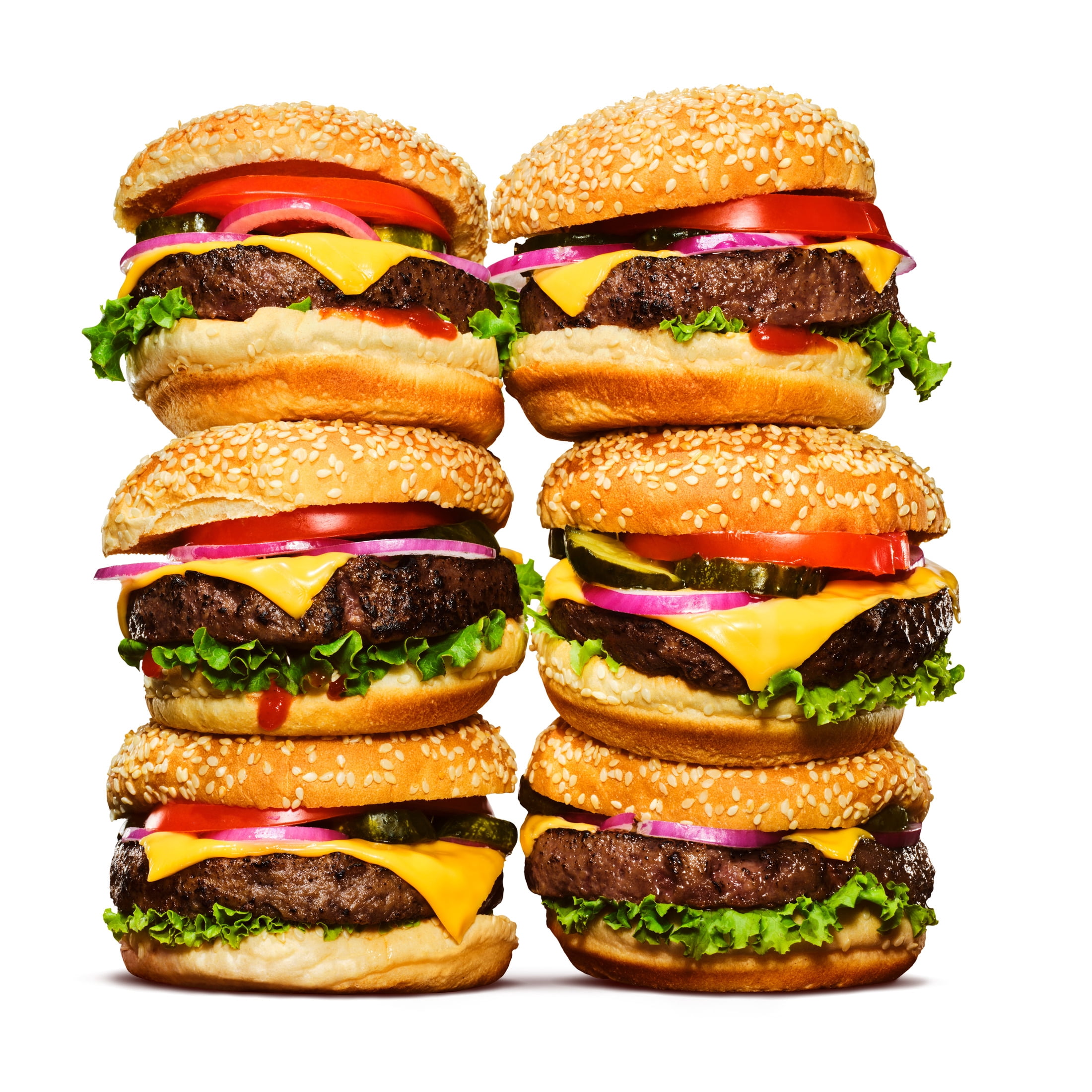 Impossible Foods Burger Patties Meat from Plants, 6 Frozen Patties, 24 oz