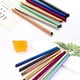 thumbnail image 5 of Kearding Stainless Steel Drinking Straw 12mm Reusable Kitchen Juice Straight Milk Tea Bar Beverage Portable Office Straws Home Type3 NO3, 5 of 6