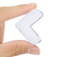 thumbnail image 3 of Clearance Sofa protective cover under $5,Corner Protectors Transparent Plastic Table Corner Guards For Child 4PC 1PC, 3 of 5