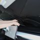 thumbnail image 4 of Retractable Front Window Windshield Sun Shade Car Visor Protector Block UV-Rays Keep Vehicle Cool Sunshade For Car 3/Y, 4 of 4