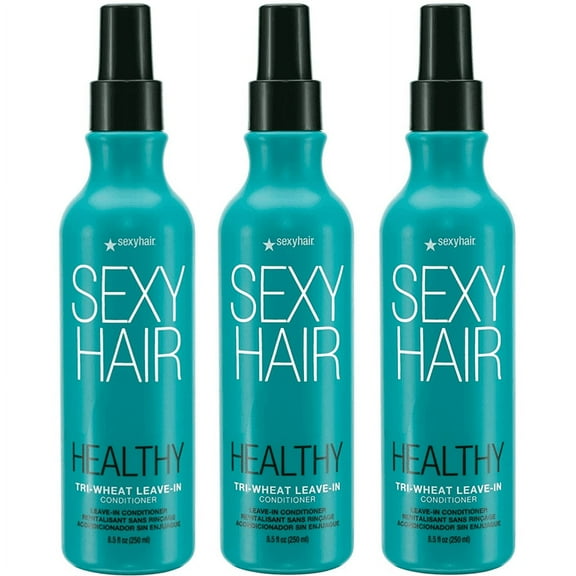 Sexy Hair Healthy Tri - Wheat Leave - Conditioner 8.5 oz (Pack Of 3)