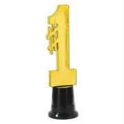 Beistle 57377 Number 1 Trophy - Pack of 6