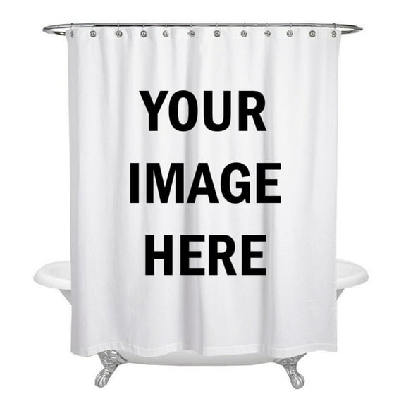 Custom and Personalized Shower Curtain Made in the USA!