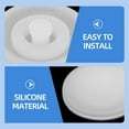thumbnail image 5 of RENACLIPY Water Bottle Silicone Stopper Leak Proof White 2Pcs, 5 of 5