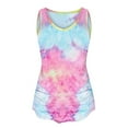 thumbnail image 6 of JINMGG Womens Tank Tops Plus Size Fashion Women's Summer Tie-Dye Sleeveless V-Neck T-Shirt Casual Tanks Tops Pink XL, 6 of 6