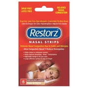 DDI 1857942 Restorz Tan Nasal Strips - 6 Ct Pack of 12