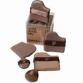 thumbnail image 1 of 1 Box of 6 PCs Guoxiaoniu Chocolate Color Quick Makeup Foundation Puff Set, 1 of 5