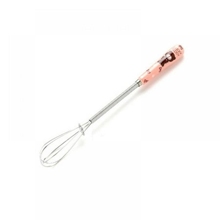 

GOODLY Whisk Egg Mixer Wisk Manual Ceramic Handle Mini Stainless Steel Cake Baking Tool