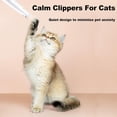 thumbnail image 4 of Notdusk-Calmclippers for Cats, Calm Clippers for Cats, Notdusk Pet Paw Fur Trimmer, Cat Clippers for Matted Hair, Low Noise Cat Hair Trimmer, Dog Cat Paw Trimmer with Maintenance Oil (A2), 4 of 7