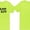 Neon, variant on NYC FACTORY Men's Camp Staff Tee NR, Front Only, Safety Orange, 4XL