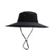 thumbnail image 1 of Sombrero de sol Sonducket Poliéster Negro con ala ancha resistente al agua y ventilado, 1 of 6