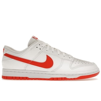 Nike Men's Dunk Low Retro Wolf Grey Obsidian Dark Team Red Shoes
