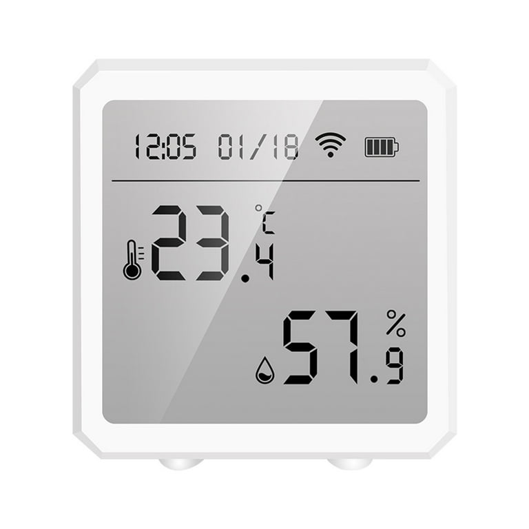 BCLONG WiFi Smart Temperature Sensor Humidity Detector Hygrometer