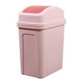 thumbnail image 2 of Bathroom Wastebasket with Lid TASTAN 5.5-Gallon Step-On Trash Can - Odor-Control Kitchen/Bathroom Garbage Bin with Lid, Pet-Proof Design (Black, Touch-Free Operation), Grocery Bag Trash Can, Pink1, 2 of 5