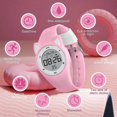 thumbnail image 3 of Kids Digital Watch Waterproof Sports Watches for Kids Fitness Tracker with Pedometer (Pink), 3 of 5