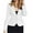 White, variant on Baqcunre Women's Blazers for Women,Casual Pocketed Office Blazers Draped Open Front Cardigans Jacket Work Suit,Womens Coats Jackets for Women Dressy Tops for Women Black Blazers Size L