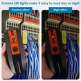 thumbnail image 4 of MesaSe Electromagnetic Radiation Detector Portable EMF Reader with Colorful LED Light High Accuracy Electromagnetic Radiation Tester Battery Powered Electric EMF Detector for Industrial, 4 of 9