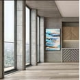 thumbnail image 5 of Epic Graffiti'Abstract Landscape' by Christov Art, Giclee Canvas Wall Art, 40"x60", 5 of 8