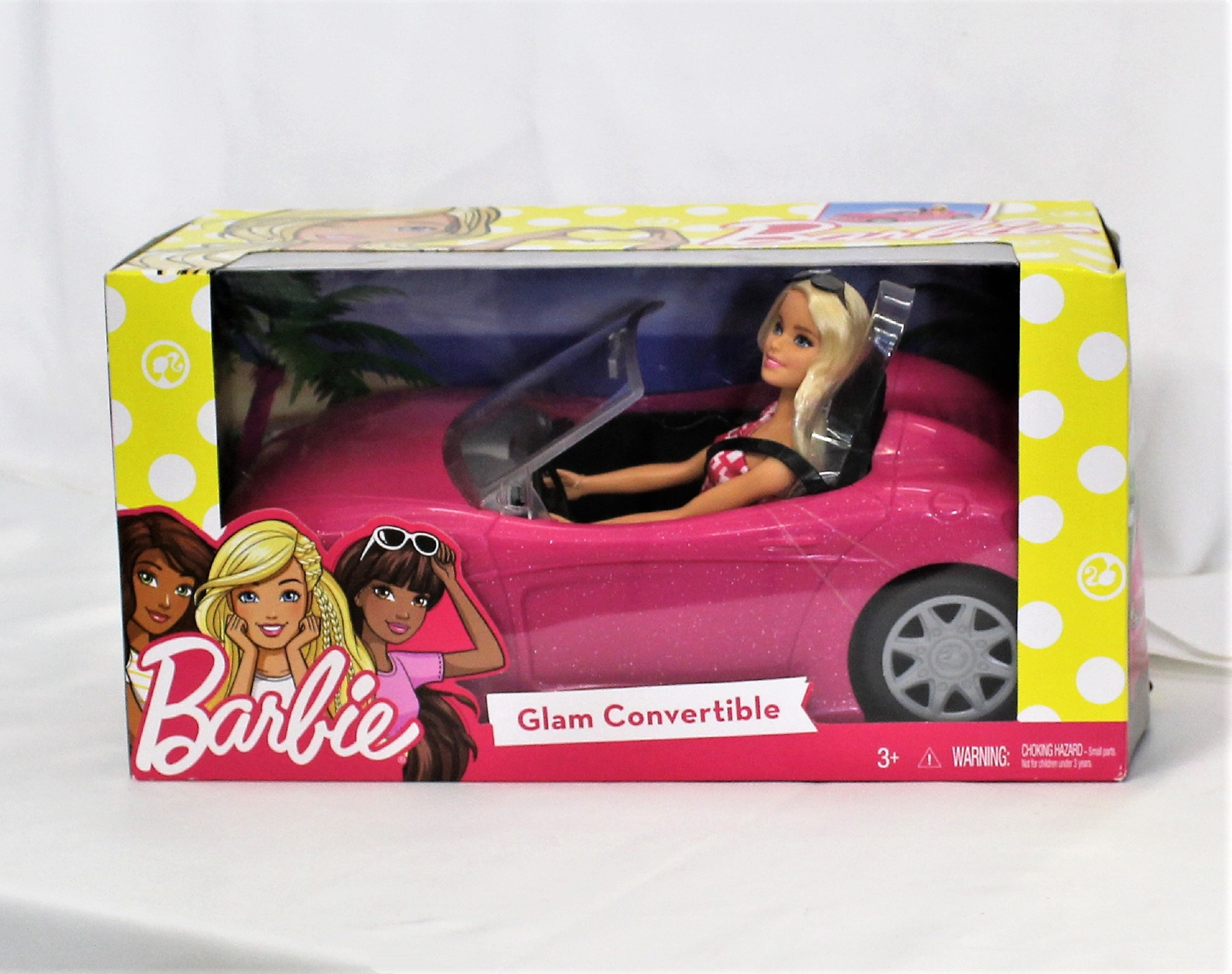 barbie glam convertible with doll