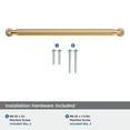 thumbnail image 4 of Amerock Cowrie 8-13/16 inch (224mm) Center-to-Center Champagne Bronze Cabinet Pull, 4 of 6