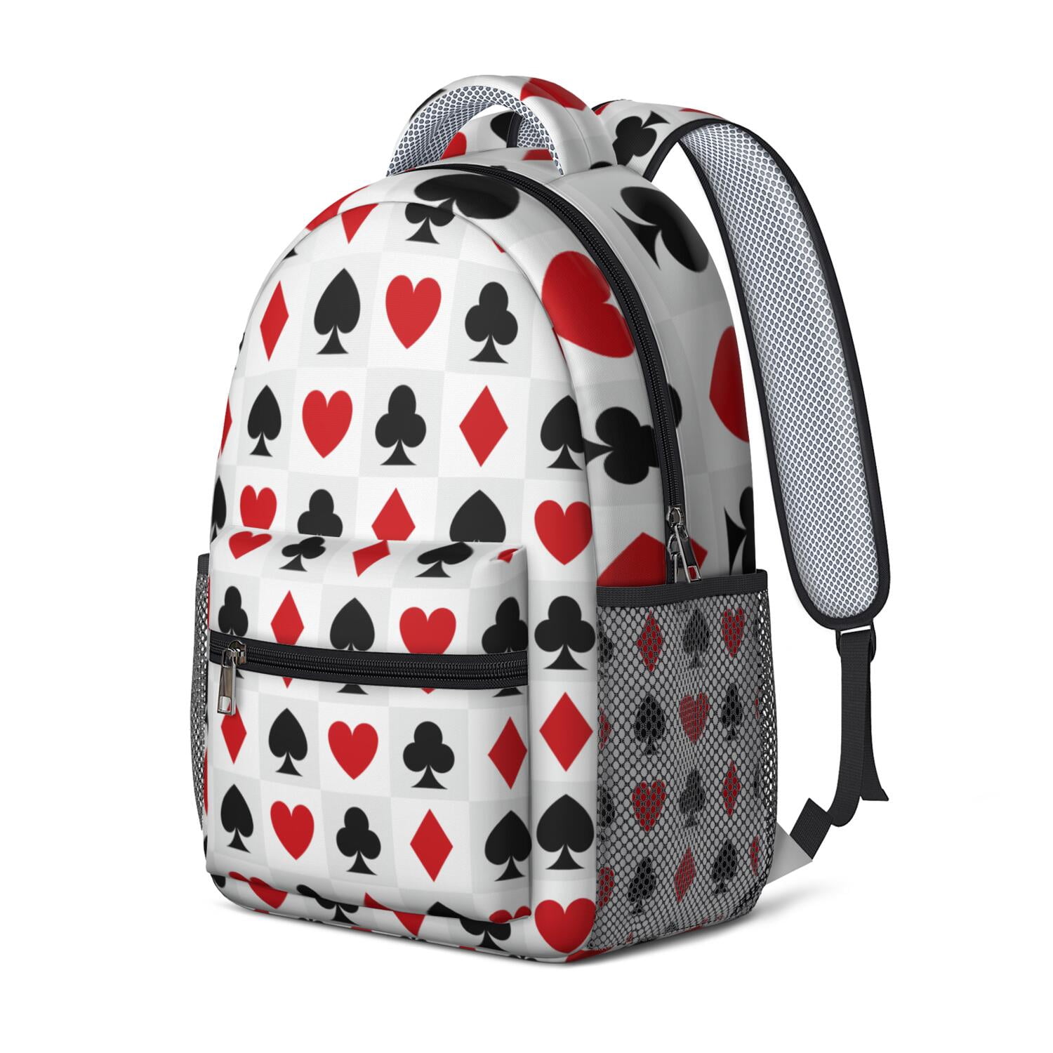 Sports Competition Print Backpack for Teens - Waterproof & Lightweight Student Backpack - Breathable Shoulder Straps for Baseball, Soccer, Football