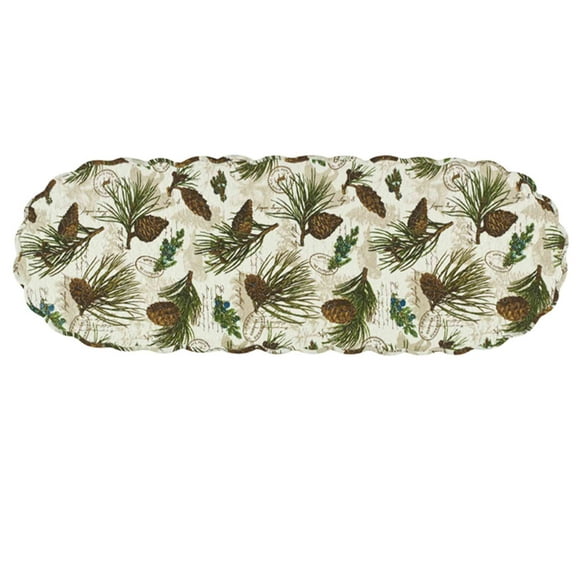 Park Designs Walk in the Woods Pinecone Table Runner 36"L