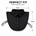 thumbnail image 6 of Fake Collar Blouse, Faux False Collar for Women, a Stylish and Versatile Fashion Accessory, 6 of 6