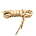 thumbnail image 2 of 2 Pairs 1/8" Round Waxed Cotton Shoelaces, Dress Shoes and Boots (Beige), 2 of 2