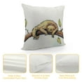 thumbnail image 4 of Nawypu  Sloth Pillow Covers, Christian Bible Matthew Throw Pillow Cover Funny Sloth Decor Bible Pillow Covers Gifts for Sloth Lovers Christian Girls, 4 of 5